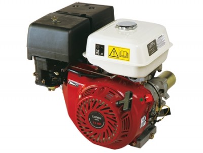 13 HP 389 cc 4 T Eje horizontal OHV Protector falta de aceite Arranque manual/eléctrico