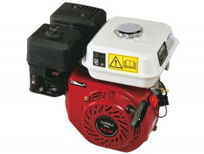 5,5 HP 163 cc 4 T Eje horizontal OHV Protector falta de aceite Arranque manual