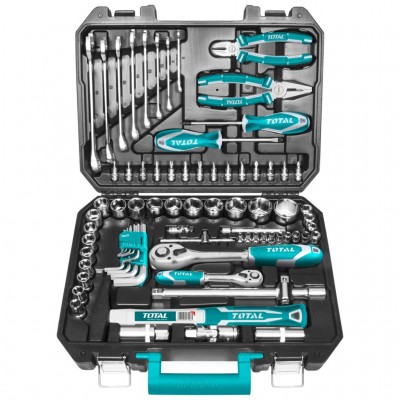 Caja de Herramientas 77 Pcs TOTAL