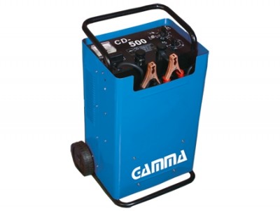 cd 500 cargador arrancador 50/300 a 12/24 v uso profesional: automóviles y camionetas 22 kg