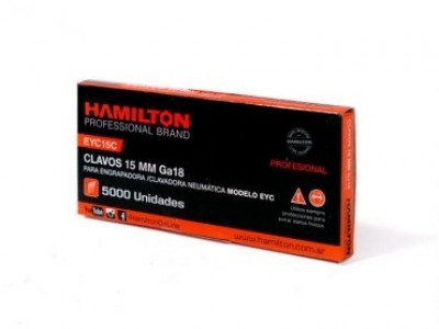 CLAVO P/EYC 2X15mm 5000u.