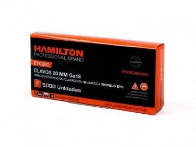 CLAVO P/EYC 2X20mm 5000u.