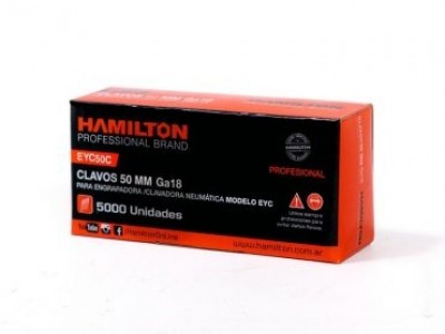 CLAVO P/EYC 2X50mm 5000u.