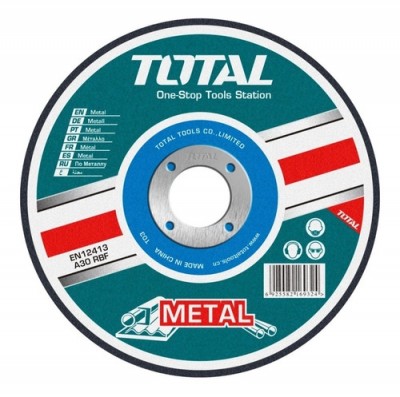 Disco Abrasivo de Corte para Metal 180 mm TOTAL