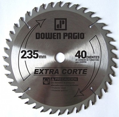 DISCO P/SIERRA CIRCULAR D.PAGIO 235x3.2x30mm 40D