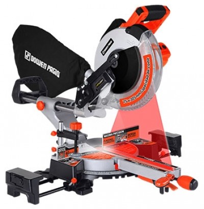 DOWEN PAGIO -SIERRA INGLETADORA CAB. DESPLAZ. - 255mm - 1800w