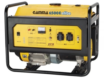 gamma elite 6500e 6000 w máx. 13 hp 4t 220 vca 12 vcc arranque manual/eléctrico 86 kg
