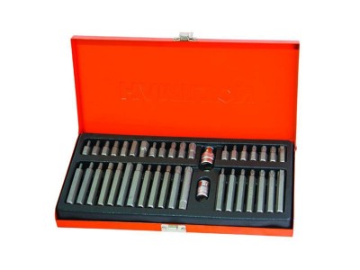 JGO 40 PUNTAS TORX ENC 1/2 3/8