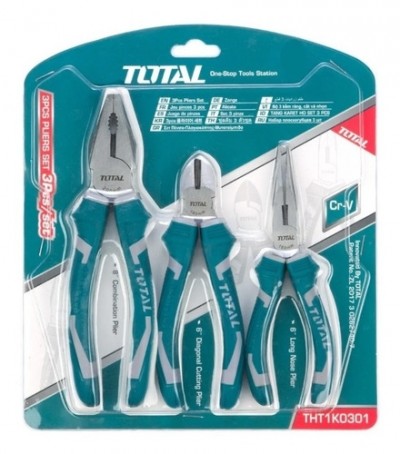 Kit de tres pinzas TOTAL