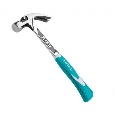 Martillo de Carpintero de Acero 450 gr INDUSTRIAL TOTAL