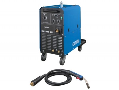 maxmig 295 40 250 a corriente contínua trifásica ø alambre 0,8 1 mm 85 kg