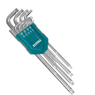Set Llaves Torx INDUSTRIAL x 9 u INDUSTRIAL TOTAL