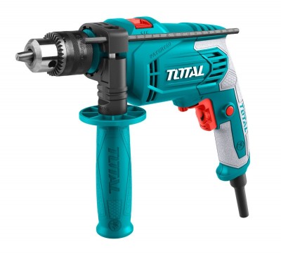 TOTAL TG106136 TALADRO ELECTRICO CON PERCUTOR 650 WATTS 13MM