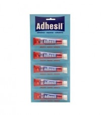 ADHESIL - SILICONA ALTA TEMPERATURA ROJO x 50ml