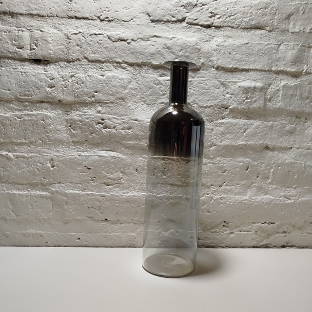 BOTELLA CRISTAL HUMO 9X33CM