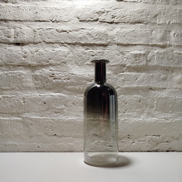 BOTELLA CRISTAL HUMO BAJA 9X26CM