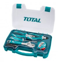 Caja de Herramientas Manuales de 25 Pcs INDUSTRIAL TOTAL