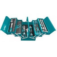 Caja de Herramientas Manuales de 59 Pcs INDUSTRIAL TOTAL
