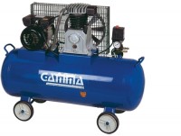 compresor 3 hp 150 l monofásico bicilíndrico en línea baja/baja