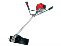 desmalezadora motor mitsubishi 42,7 cc eje recto ø corte 46/25,5 cm tanza y cuchilla arnés profesional 7,5 kg
