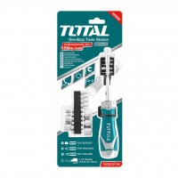 Destornillador de Puntas Intercambiables 15 en 1 INDUSTRIAL TOTALTACSD30156