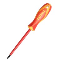 Destornillador Philips Aislado 0 mm x 60 mm INDUSTRIAL TOTAL