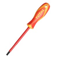 Destornillador Plano Aislado 4 mm x 100 mm INDUSTRIAL TOTAL