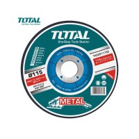 Disco Abrasivo de Corte para Metal 115 mm TOTAL