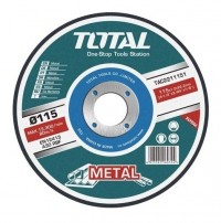 Disco Abrasivo de Desbaste para Metal 115 mm TOTAL