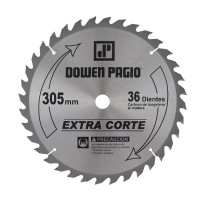 DISCO P/SIERRA CIRCULAR - DOWEN PAGIO - 305 x 3,2 x 25 mm - 36 Dientes