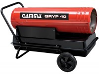 gryp40 34400 kcal capacidad tanque 46 l 3,05 l/hora salida aire 500 m3/hora autonomía 15 h