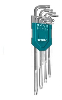 Set Llaves Torx Largas x 9 u INDUSTRIAL TOTAL