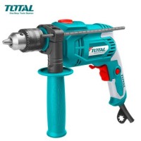 Taladro con Percutor 750 w, 13mm Reversible, Velocidad variable TOTAL