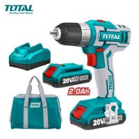 Taladro Inalambrico 20 v 1400 rpm (BOLSO+2 BATERIAS) TOTAL