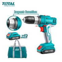 Taladro Percutor Inalambrico 12 v TOTAL