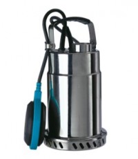 xks 750 s acero inoxidable portátil aguas turbias 1 hp qmáx. 11500 l/hora