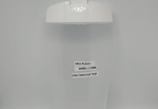 BABEL X 120ML CON TAPA FLIP TOP