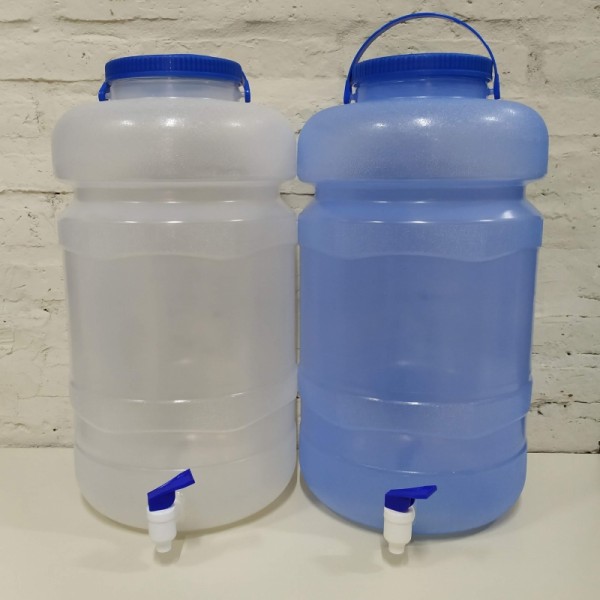 BIDON 25L PP CON CANILLA RETORNABLE