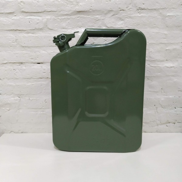 BIDON CHAPA VERTICAL 20 LITROS VERDE