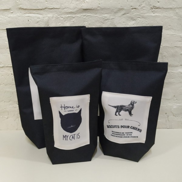 BOLSA VINILO GATO CHICA 20x32