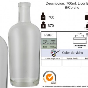 botella barrica 700cc