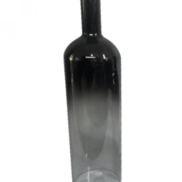 BOTELLA CRISTAL HUMO 9X33CM