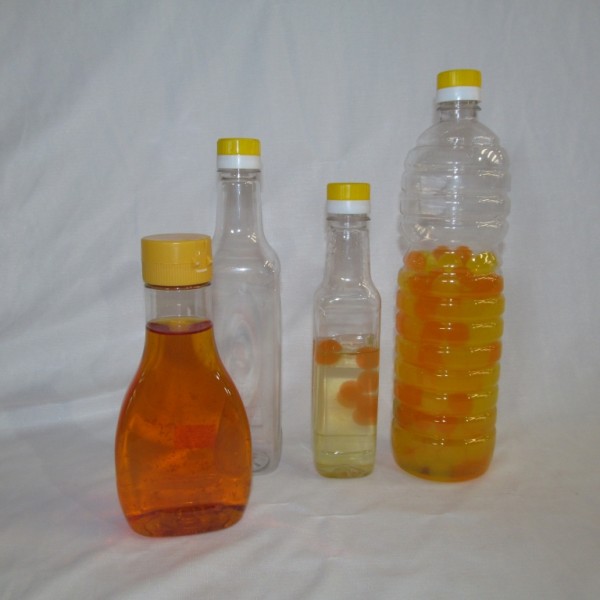 BOTELLA PET 1000CC ACEITE CON PICO DOSIFICADORA