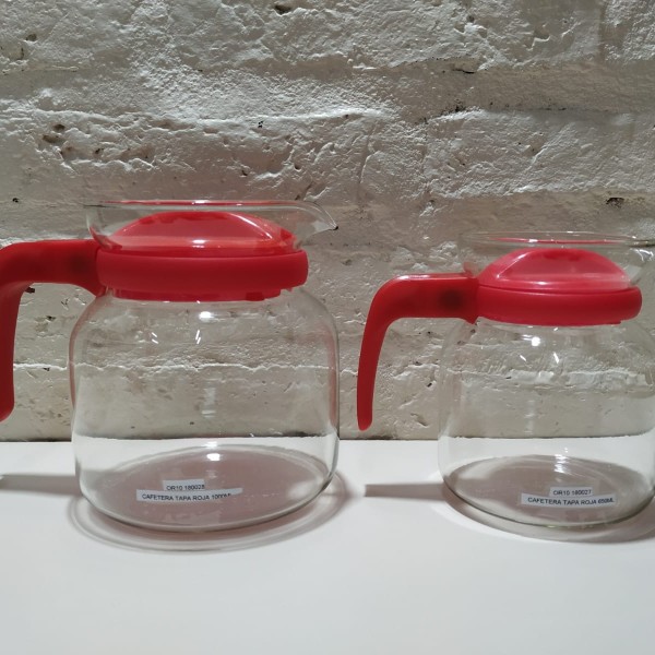 CAFETERA TAPA ROJA 1000ML
