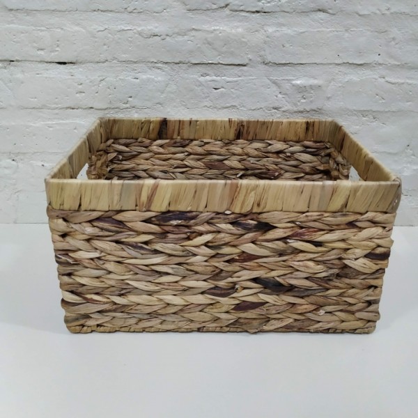 CAJON RECTANGULAR JACINTO GRANDE 38x28x20