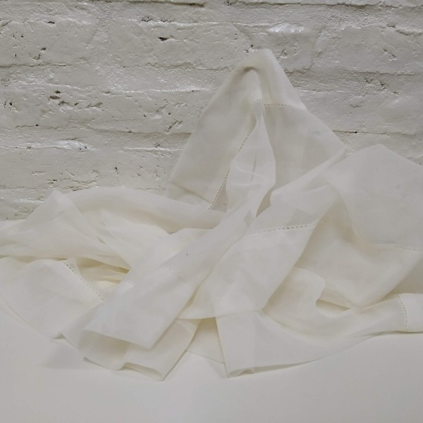 CAMINO ORGANZA CRUDO 40x180
