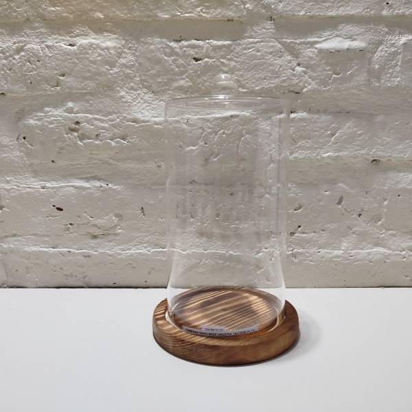 CAMPANA DEKO BASE MADERA 19X10CM ALTA