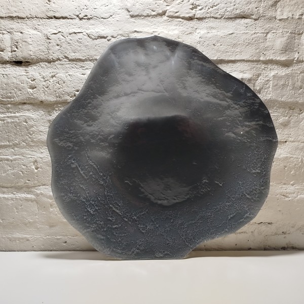 CENTRO DE MESA IRREGULAR 38CM GRIS