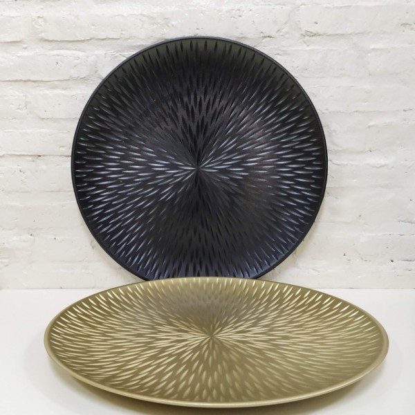 CENTRO MADERA GIGANTE 50CM NEGRO