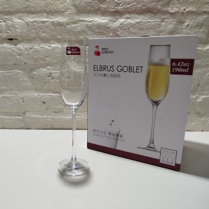 copa champagne 190ml set x 6